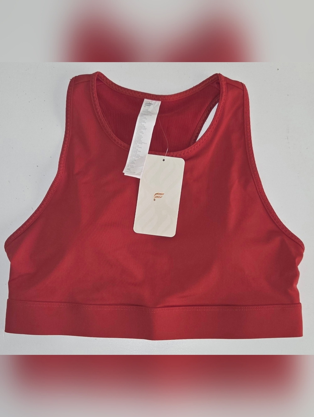 NWT Fabletics Women’s XL Red Sports Bralette